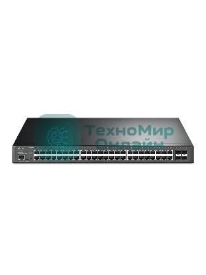 Коммутатор TP-Link TL-SG3452XP 48G 4SFP+ 48PoE+ 500W управляемый