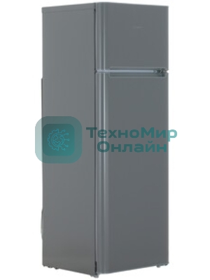 Холодильник Indesit TIA 16 G серебристый двухкамерный 245/51л морозилка сверху, ручная разморозка