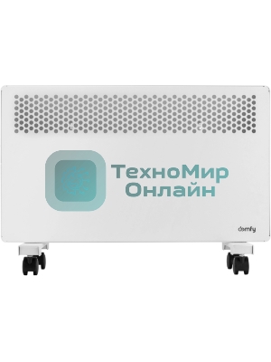 Конвектор электрический Domfy DCW-CH1015 белый, 1500 Вт, 20 м2, термостат
