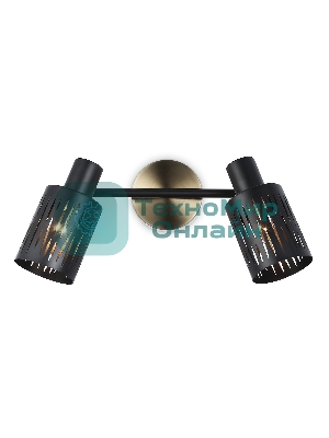 Светильник Ambrella light TR8668/2 BK/SB чёрный/бронза E14/2 max 60W 360*100*190