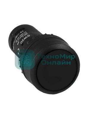 Кнопка SW2C-11 возвратная черная NO+NC EKF sw2c-11s EKF