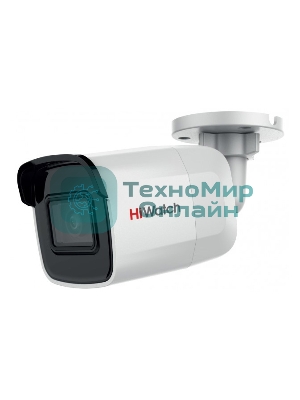 6Мп IP-камера HiWatch DS-I650M(C) (2.8mm) с EXIR-подсветкой до 30м и встроенным микрофоном IP Камера, цилиндрическая
