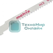 Полотна для электролобзика Matrix по дереву, 3 шт.T119BO, 50 x 2 мм, HCS, фигур. рез
