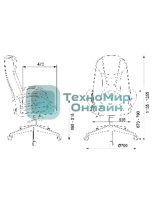 Кресло Zombie 8 черный/красный, экокожа, 120 кг, механизм качания
