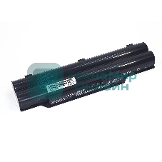 Аккумуляторная батарея для ноутбука Fujitsu LifeBook A532 10.8V 5200mAh AH532-3S2P OEM черная