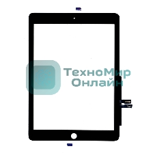 Сенсорное стекло (тачскрин) для Apple iPad 9.7 2018 (A1954 A1893)черное