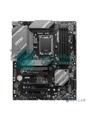 Материнская плата MSI B760 GAMING PLUS WIFI, LGA 1700, Intel B760, 4xDDR5, 4xSATA, 2xM.2, 1xPCI-E 4.0 x16, 3xPCI-E 3.0 x1, 1xDP, 1xHDMI, 1x 2.5Gb LAN, 2xUSB-A 3.2 Gen 2, 4xUSB 2.0, 5x3.5 мм, 7.1, Standard-ATX