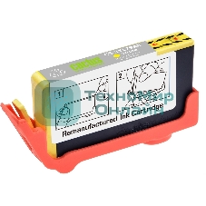 Картридж струйный Cactus CS-3YL79AE 912 желтый (5 мл) для HP OfficeJet 8010/8012/8013/8014/8015/8020/8025