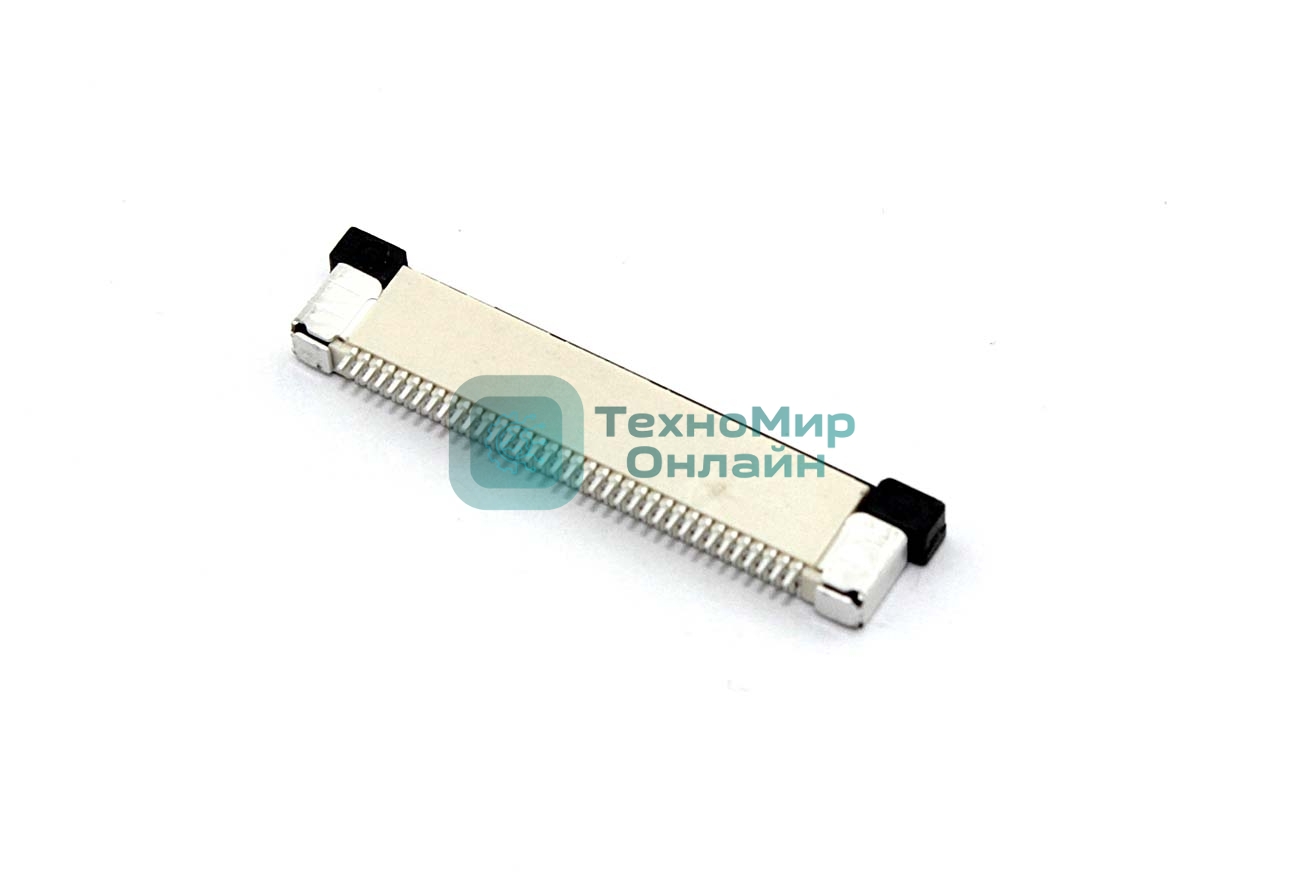 Разъем FPC Half Coverage Bottom Contact 0.5K-BX-36PWB 36 pin высота 2мм шаг 0,5мм