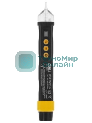 Бесконтактный детектор напряжения Deli DL8008 (90-1000В, функция фонарика, батарейки в комплекте)