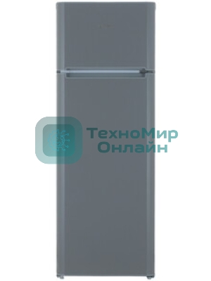 Холодильник Indesit TIA 16 G серебристый двухкамерный 245/51л морозилка сверху, ручная разморозка