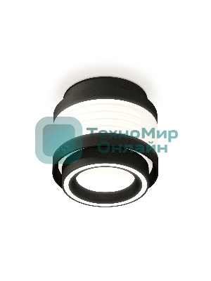 Светильник Ambrella Light XS8432002 SBK/FR черный песок/белый матовый GX53 (C8432, N8434)