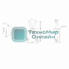 Тумблер Rexant 220V 10А (2c) ON-OFF однополюсный Mini