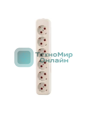 Колодка удлинителя 6-м с заземл. Lezard 720-0600-601