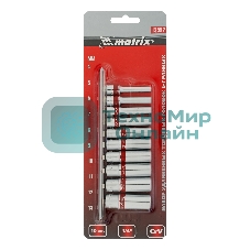 Набор удлиненных торцевых головок Matrix 1/4