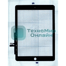 Сенсорное стекло (тачскрин) для Apple iPad 9.7 2018 (A1954 A1893)черное