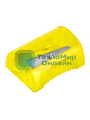 Точилка для карандашей ручная Deli EH032 Comico, 1 отверстие, пластик, ассорти, туба