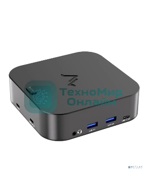 USB-концентратор Maibenben USB-C Dock DS301 100W (YPE-C TO TYPE C PD + 4USB3.0 + 3.5 + RJ45 + HDMI + 2DP)