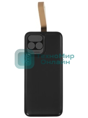 Портативный аккумулятор Perfeo Powerbank Atomic Age 30000 mAh/LED дисплей/PD + QC 3.0/Type-C/2 USB/Выход: 5A, max 22.5Wчерный (PF_E1478)