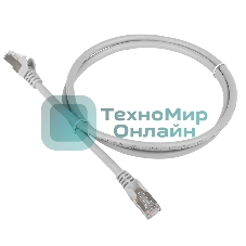Патч-корд LANMASTER TWT-45-45-5.0/S-GY 5м FTP Cat 5e серый