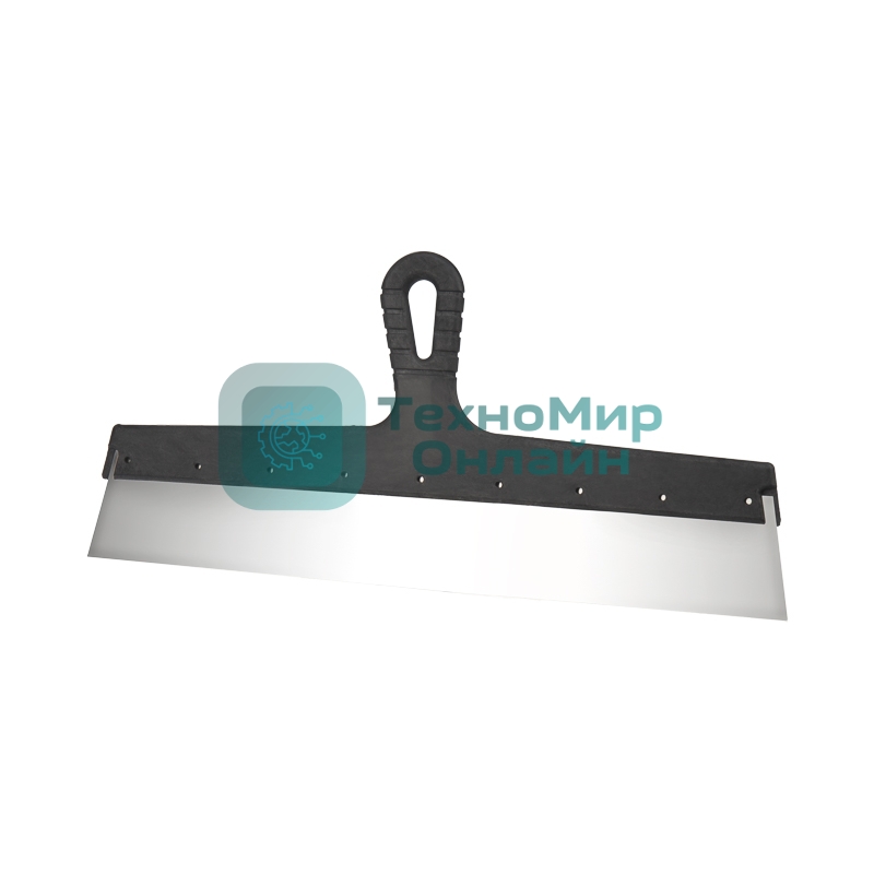 Шпатель фасадный Rexant 300 мм нержавеющая сталь, пластмассовая рукоятка