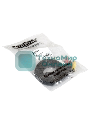 Кабель аудио ExeGate EX284945RUS EX-CCA-4P2R-2.0 (3.5мм Jack M/3xRCA M, 2м)