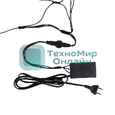 Гирлянда Neon-night Сеть 2х2х1.5 м, свечение с динамикой, прозрачный ПВХ, 136 LED, 230 В, цвет свечения мультиколор