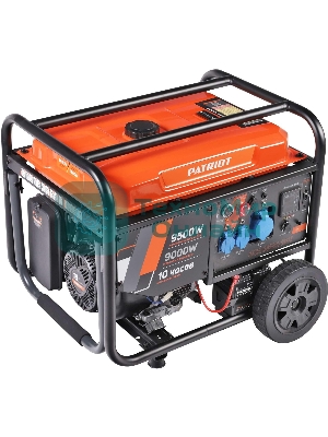 Электрогенератор бензиновый Patriot GRA 9500AWS, 9.5 кВт, 75 дБ, 101 кг