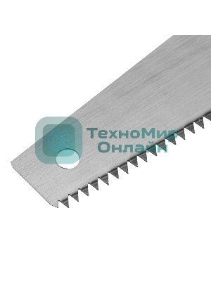 Ножовка по дереву Sparta 450 мм, 5-6 TPI, каленый зуб, пластиковая рукоятка