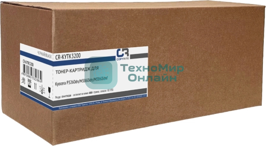Картридж лазерный CopyRite CR-KYTK3200 TK-3200 черный (40000стр.) для Kyocera P3260dn/M3860idn/M3860idnf