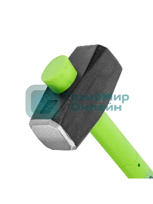 Кувалда Сибртех 5000 г, фибергласовая обрезиненная рукоятка