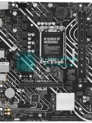 Материнская плата ASUS PRIME H610M-K ARGB, LGA1700, Intel H610, 2xDDR5, 4xSATA, 1xM.2, 1xPCIe 4.0 x16, 1xPCIe 3.0 x1, 1xVGA, 1xHDMI, 1x1Gb LAN, 2xUSB-A 5Gbps, 4xUSB-A 2.0, 3x3.5 мм, 7.1, mATX