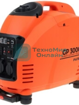 Электрогенератор бензиновый инверторный Patriot 3000il, 3.5 кВт, 63 дБ, 31.5 кг
