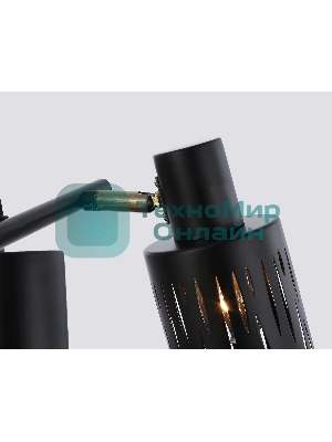 Светильник Ambrella light TR8668/2 BK/SB чёрный/бронза E14/2 max 60W 360*100*190