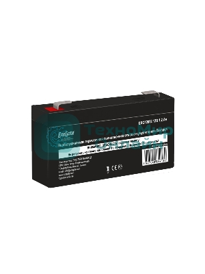 Батарея для ИБП ExeGate EP249948RUS DT 12012/EXG12012 (12V 1.2Ah), клеммы F1