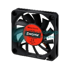 Вентилятор для корпуса ExeGate EX06010S3P черный, 60 мм, 2500 об/мин, 20.5 дБ, 3 pin