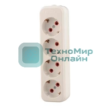 Колодка удлинителя 4-м с заземл. Lezard 720-0400-401