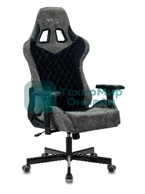 Кресло Бюрократ VIKING 7 KNIGHT B FABRIC черный, ткань, 120 кг, механизм качания