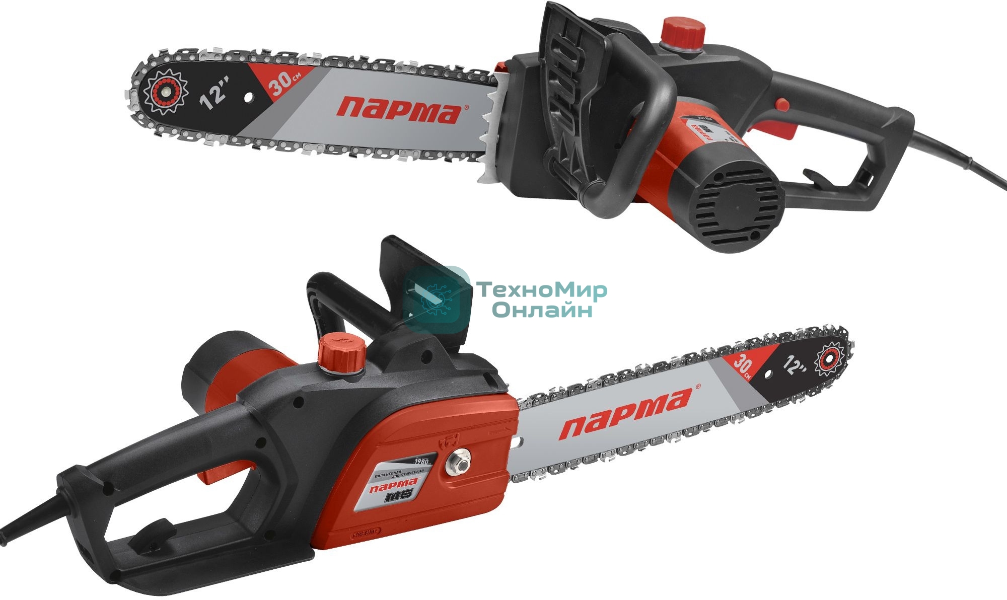 Пила цепная ПАРМА М6 1100Вт 12'' 303l9a+vg-9-1.3-45