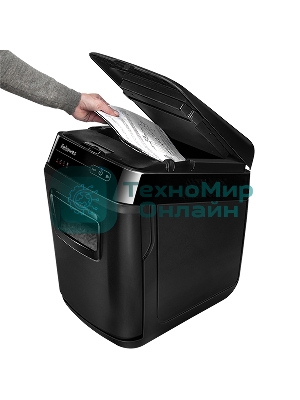 Шредер Fellowes AutoMax 130C (секр.P-3)/фрагменты/130лист./32лтр./пл.карты