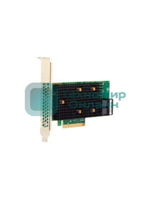 Контролер LSI 9400-8i SGL (05-50008-01), PCIe 3.1 x8 LP, Tri-Mode SAS/SATA/NVMe 12G HBA, 8port(1*int SFF8643), 3408 IOC