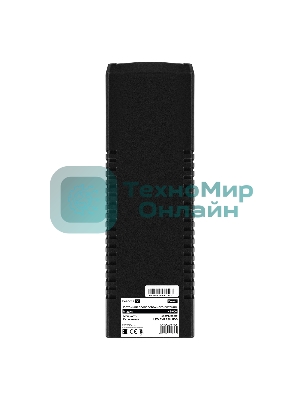 Источник бесперебойного питания ExeGate Power NB-500.LED.AVR.2SH.USB (500VA/300W, LED, AVR, 2*Schuko, USB, батарея 12V 4.5Ah, Black)