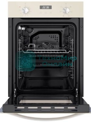 Шкаф духовой электрический Maunfeld EOEM516BG, 45 см, 51 л, бежевый, встраиваемый