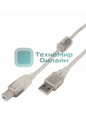 Кабель Gembird USB 2.0 PRO для соед. 4.5м AM/BM позол. контакты, пакет