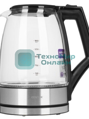 Чайник электрический Centek CT-0014 черный, 1.8л, 2200 Вт