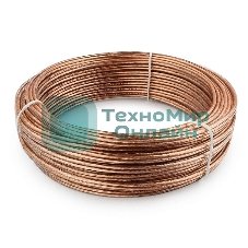 Акустический кабель Cablexpert CC-TC2x1,0-20M, прозрачный, 20 м, бухта