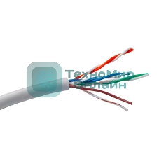 Кабель Exegate UTP 4 EX261518RUS пары кат.5e Exegate Special CCA, бухта 305м, серый, PVC
