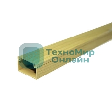 Кабель-канал 25х16 L2000 пластик с двойным замком сосна УралПак КК-3125016-084