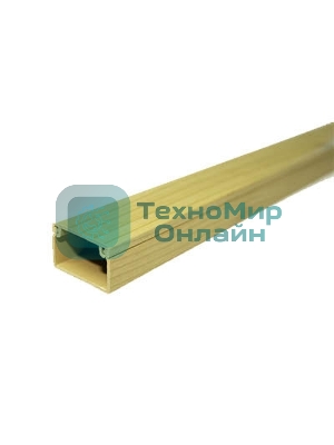 Кабель-канал 25х16 L2000 пластик с двойным замком сосна УралПак КК-3125016-084