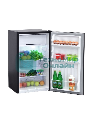 Холодильник Nordfrost NR 403 B черный матовый однокамерный 100/11л морозилка сверху